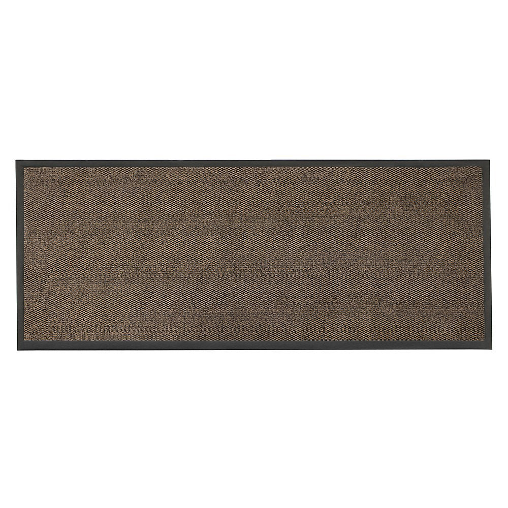 JVL HEAVY DUTY COMMODORE BARRIER DOOR MAT BROWN/BLACK 60X150CM. 01-986 \\\KD31824