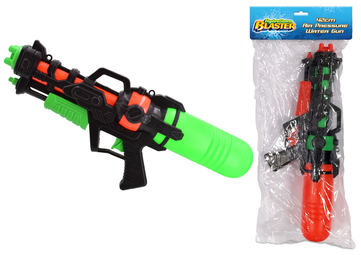 HYDROSTORM BLASTER AIR PRESSURE WATER GUN 42CM. TY0773 \\\KD31889