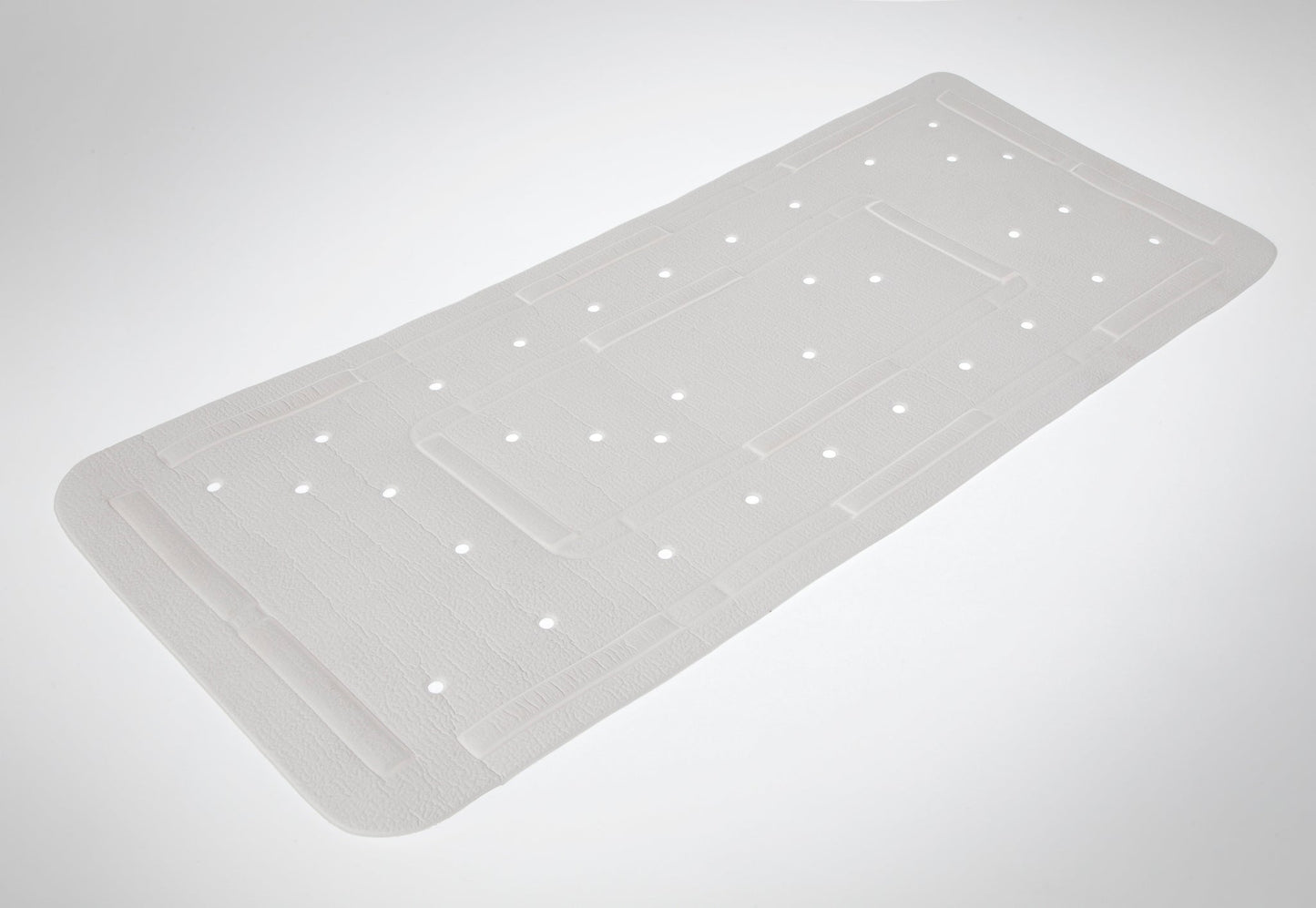 BLUE CANYON SOFTEE EXTRA LONG BATH MAT WHITE 36 X 90CM. BM6939WH \\\KD31916