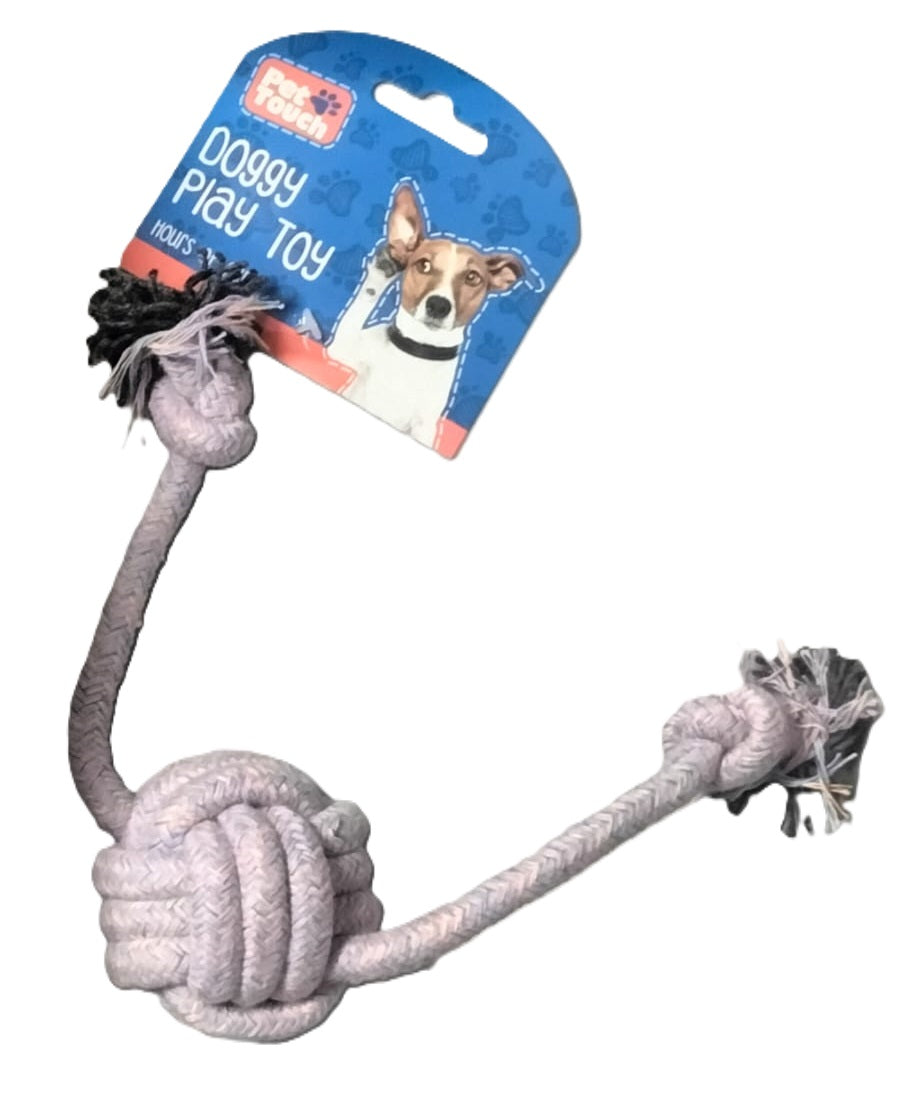 PET TOUCH ASSORTED ROPE DOG TOY. HT7653 \\\KD31939