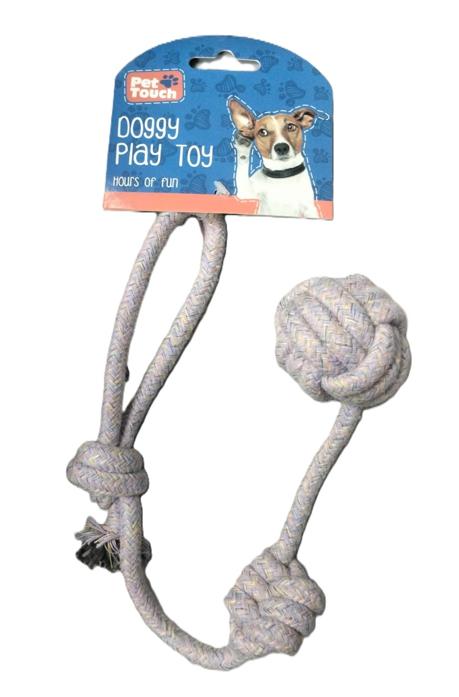 PET TOUCH ASSORTED ROPE DOG TOY. HT7652 \\\KD31940