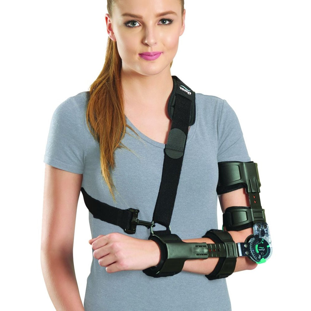 TYNOR WRIST & FORE ARM ROM ELBOW BRACE RIGHT HAND 18.3 X 28.2 CM. RE46 \\\KD31942
