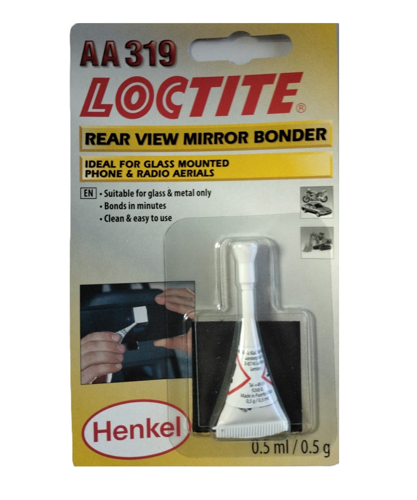 LOCTITE REAR VIEW MIRROR BONDER 0.5ML. 194088 \\\KD31968