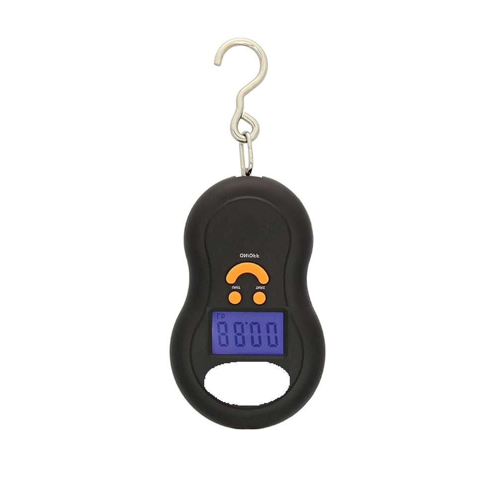 BLACK PORTABLE ELECTRONIC SCALE 50KG. DO003 \\\KD31989