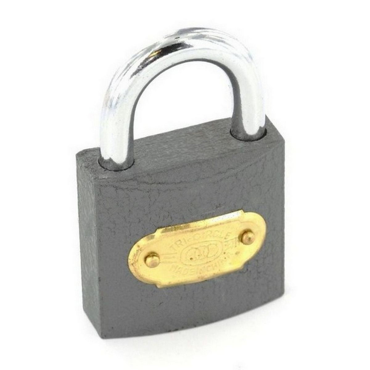 SECURIT S1123 TRICIRCLE IRON PADLOCK BRASS CYLINDER 63MM. MP-S1123 \\\KD32072