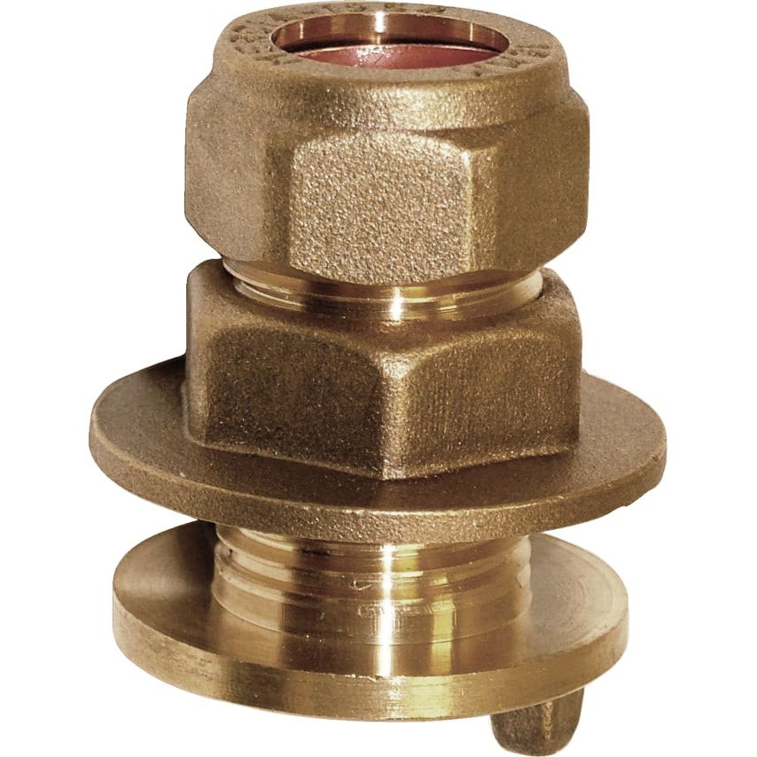 SECURPLUMB U9790 TANK CONNECTOR FLANGED 15MM. U9790 \\\KD32090