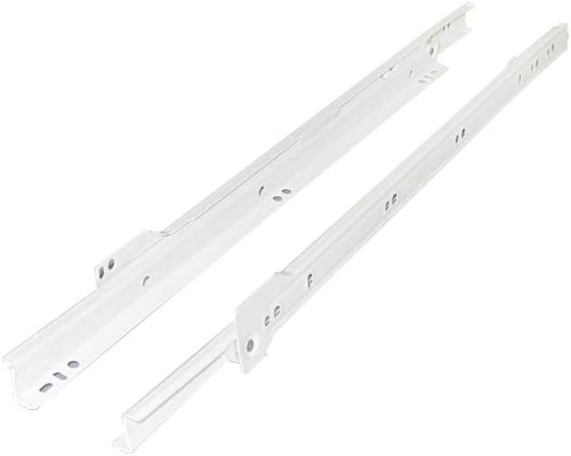 SECURIT S5492 BOTTOM FIX DRAWER SLIDES WHITE 400MM. MP-S5492 \\\KD32099