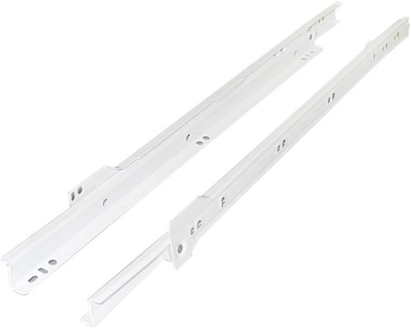 SECURIT S5491 BOTTOM FIX DRAWER SLIDES WHITE 350MM. MP-S5491 \\\KD32100