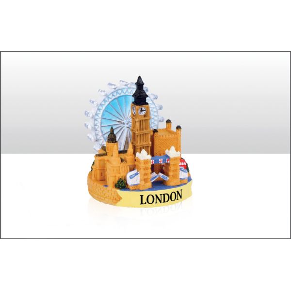 NEW LONDON COLLAGE SMALL FIGURE. EL53595 \\\KD32142
