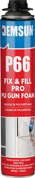 DEMSUN P66 FIX & FILL PRO PU GUN FOAM 750ML. DS01104 \\\KD32210