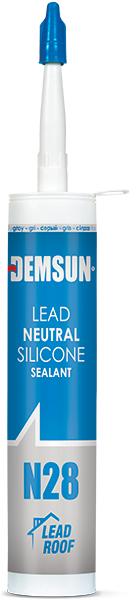 DEMSUN N28 LEAD NEUTRAL SILICONE SEALANT 310ML - GREY. DS02504 \\\KD32211