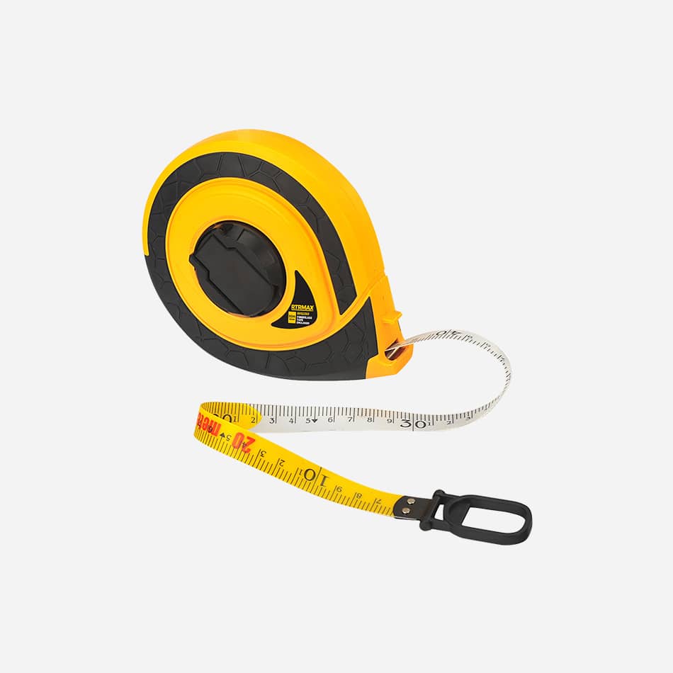 RTRMAX FIBREGLASS ENCLOSED MEASURING TAPE 30M X 15MM. RH12330 \\\KD32219