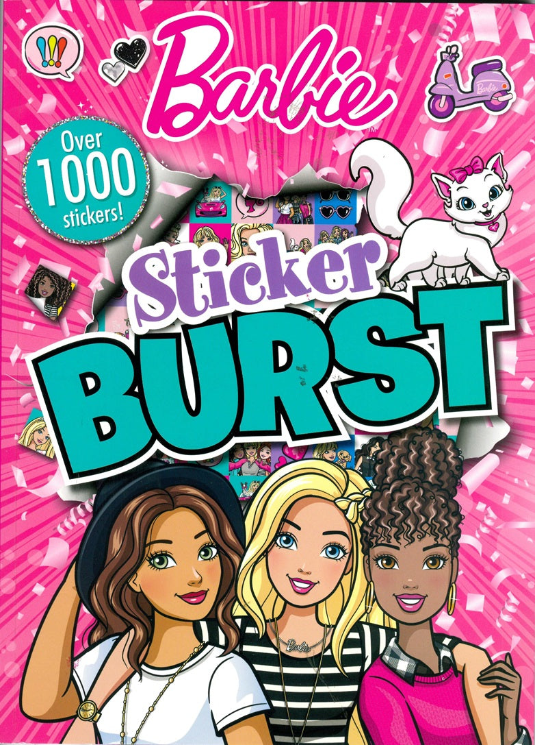 BARBIE STICKER BURST STICKER BOOK. 3327/BASBG \\\KD32239