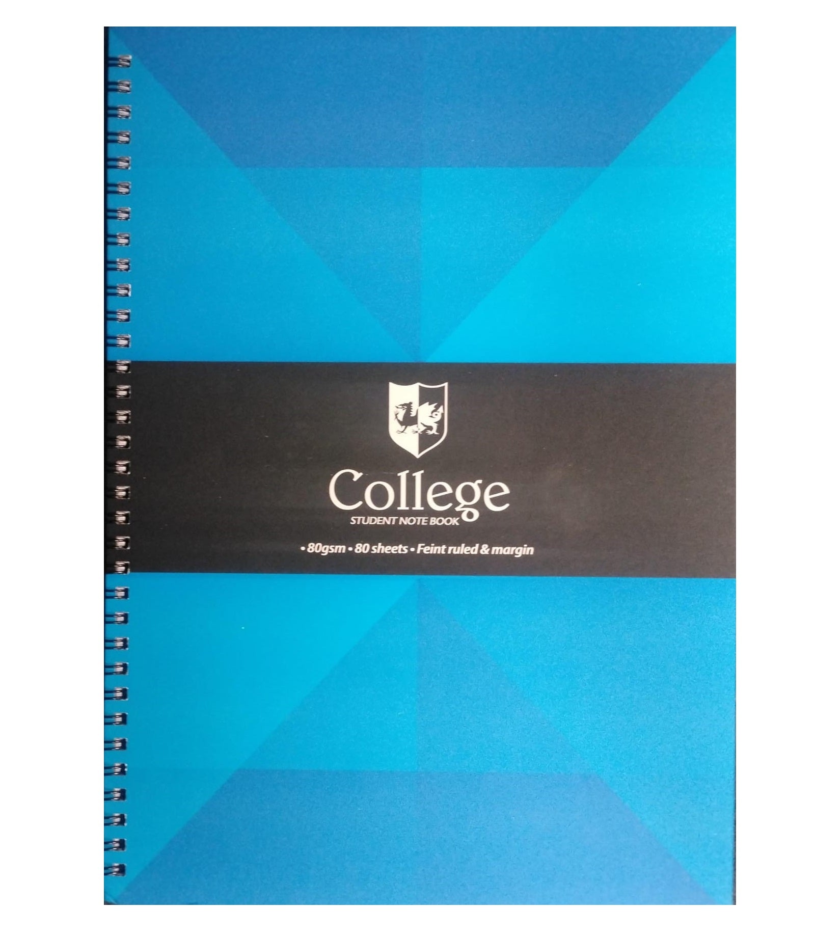TIGER A4 COLLEGE RANGE TWINWIRE NOTE BOOK 80SHEETS. T302527 \\\KD32308