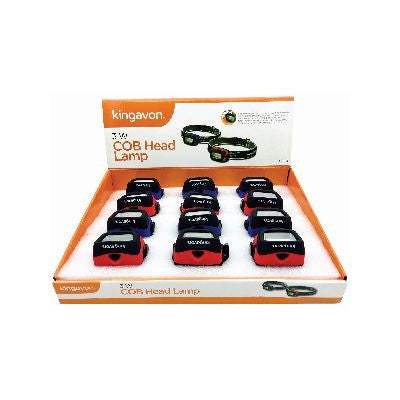 KINGAVON 3W COB HEAD LAMP. BB-HL154 \\\KD32365