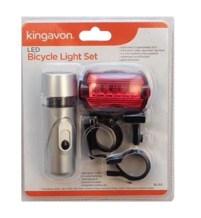 KINGAVON LED BICYCLE LIGHT SET. BL103 \\\KD32366