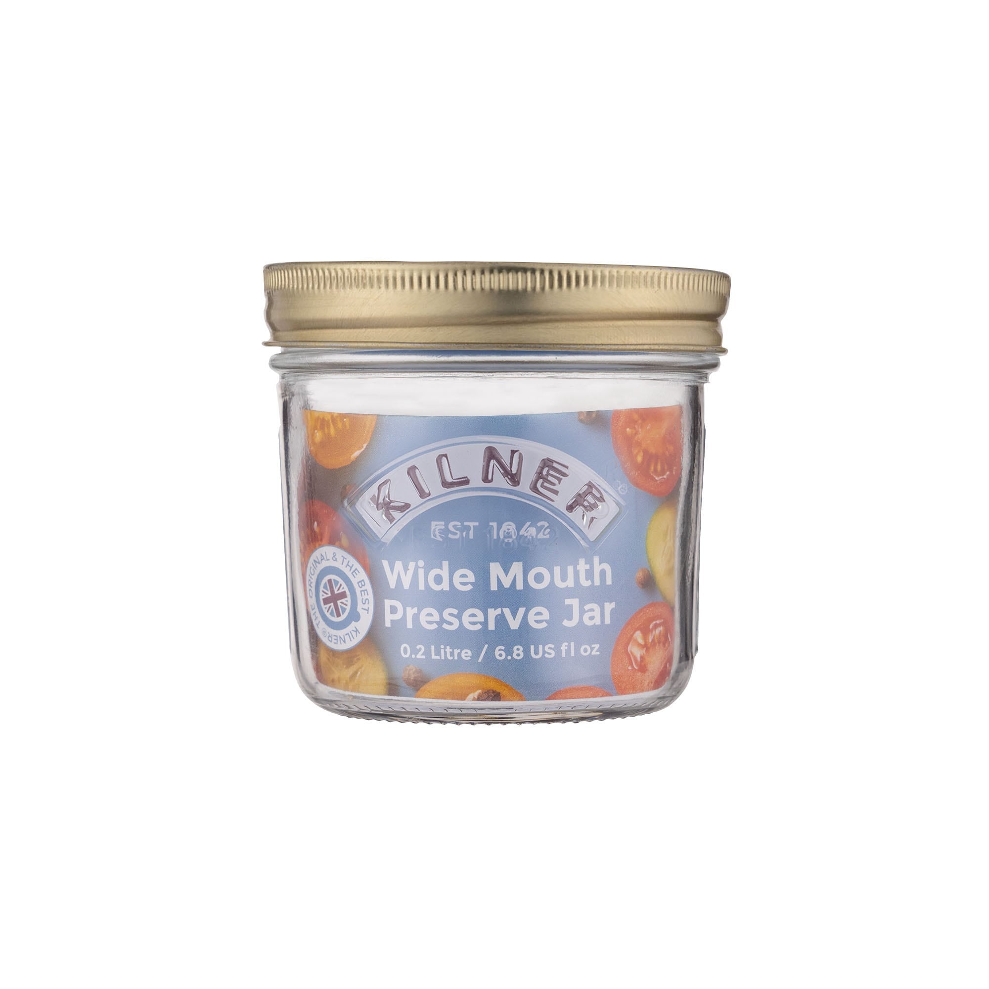 KILNER WIDE MOUTH PRESERVE JAR 200ML. 0025.066 \\\KD32375