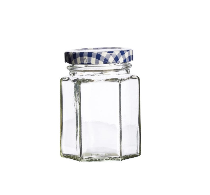 KLNER TRANSPARENT ROUND TWIST CLIP TOP JAR 110ML. 0025575 \\\KD32376