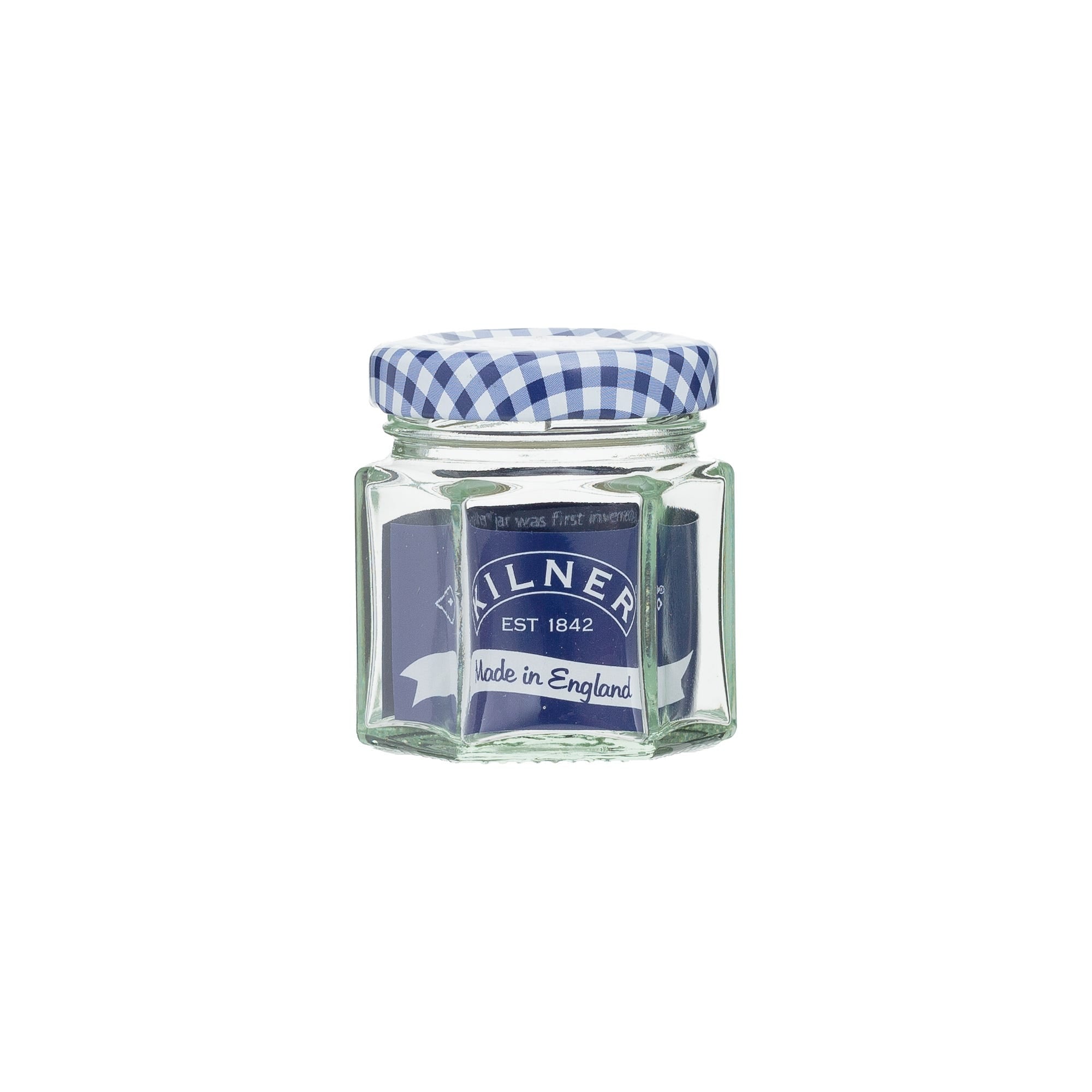 KILNER TRANSPARENT ROUND TWIST CLIP TOP JAR 48ML. 0025574 \\\KD32377