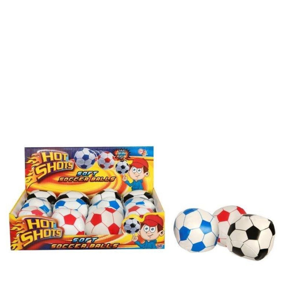 HOT SHOTS SOFT SOCCER BALL 9CM. 1374637 \\\KD32379