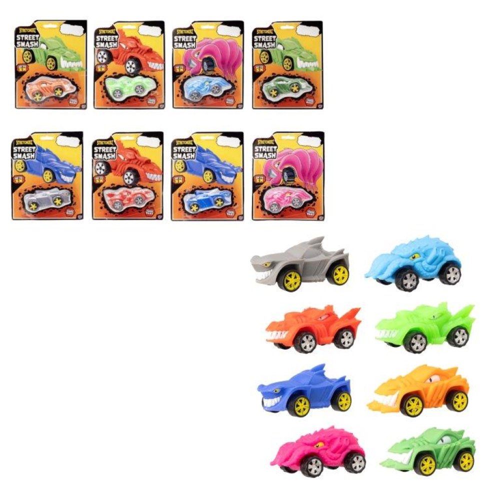 STRETCHERZ STREET SMASH STRETCHY MONSTER VEHICLE. 1376855 \\\KD32393