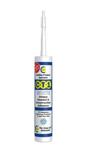 CT1 ADHESIVE & SEALANT 290ML - WHITE \\\KD32398