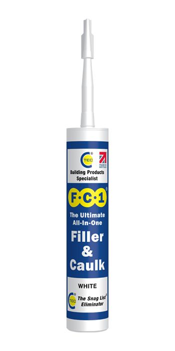 FC1 THE ULTIMATE ALL-IN-ONE FILLER & CAULK 310ML - WHITE \\\KD32411