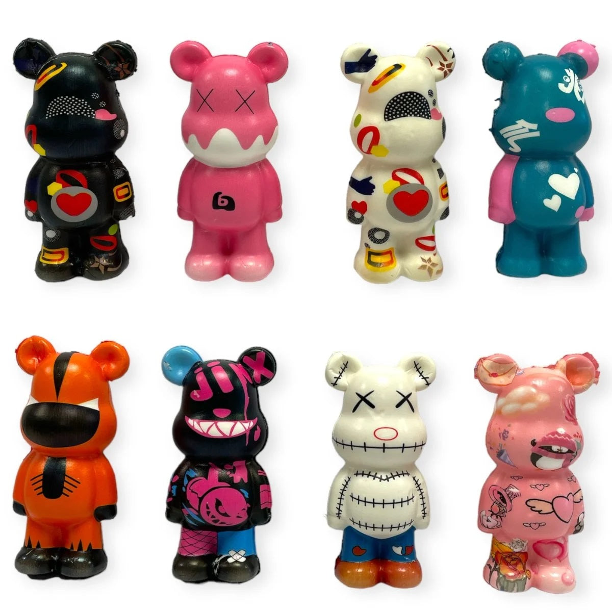 ASSORTED PU SQUEEZY BANKS THE BEAR TOY 13CM. HU1541 \\\KD32431