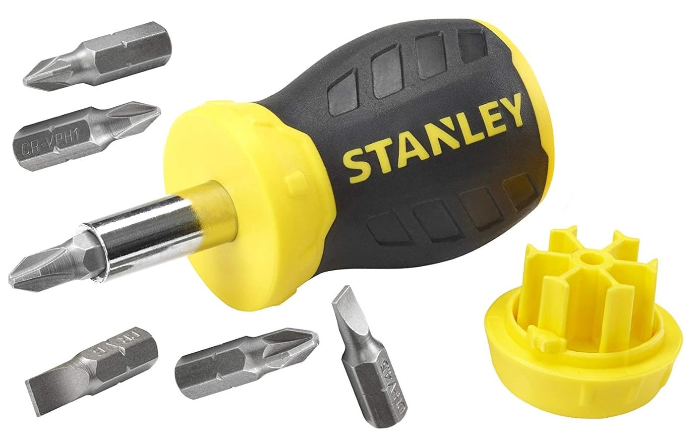 STANLEY MULTIBIT STUBBY SCREWDRIVER. 0-66-357 \\\KD32460