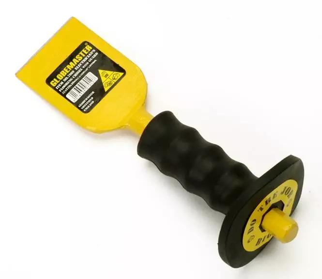 WORLDWIDE TOOLS GLOBEMASTER ELECTRICIANS FLOORING CHISEL WITH GUARD 229 X 16MM. 7010 \\\KD32468