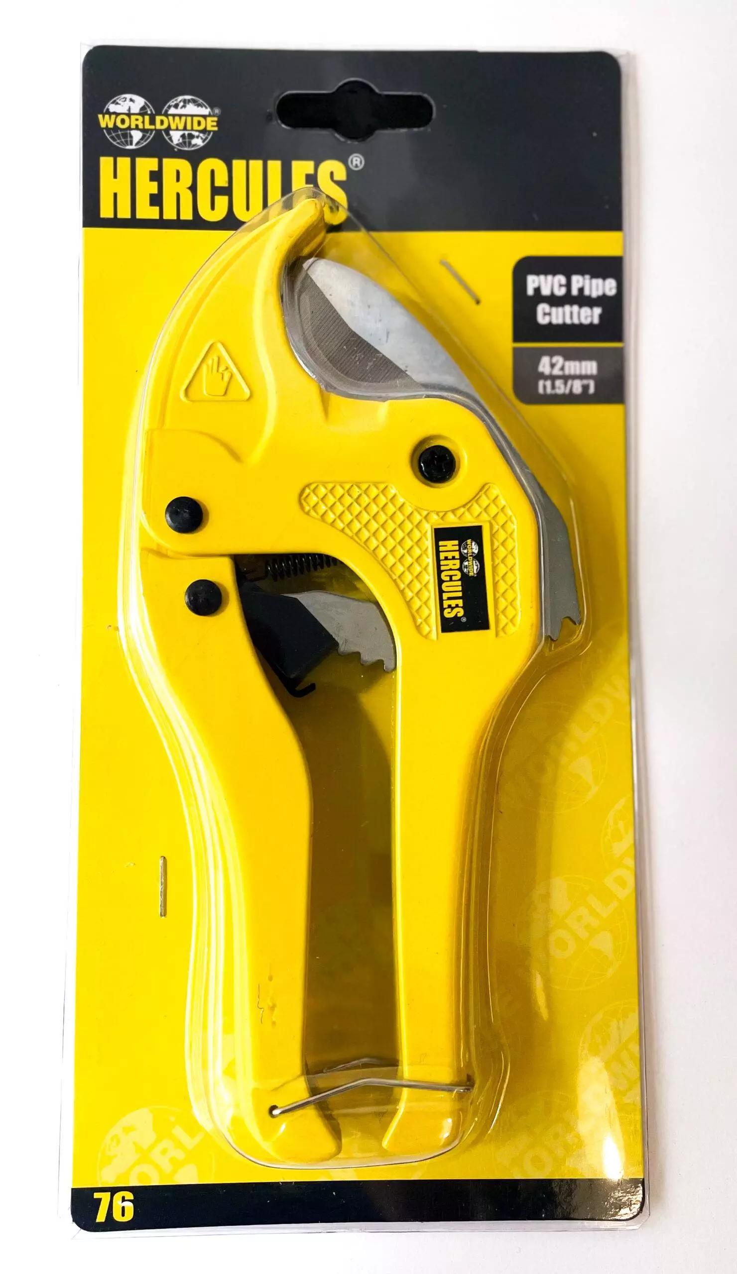 WORLDWIDE TOOLS HERCULES PVC PIPE CUTTER 42MM. 76 \\\KD32494