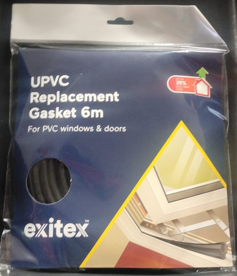 EXITEX UPVC REPLACEMENT GASKET 6M. 1.10.0250.0006.00 \\\KD32534