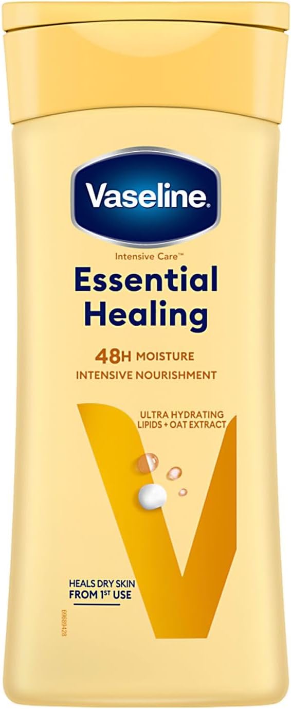 VASELINE INTENSIVE CARE ESSENTIAL HEALING BODY LOTION 200ML. KD32540 \\\KD32540