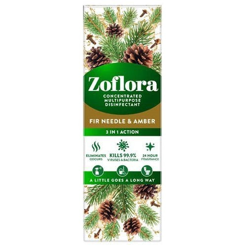 ZOFLORA MULTIPURPOSE DISINFECTANT CONCENTRATED NEEDLE & AMBER 250ML \\\KD32556