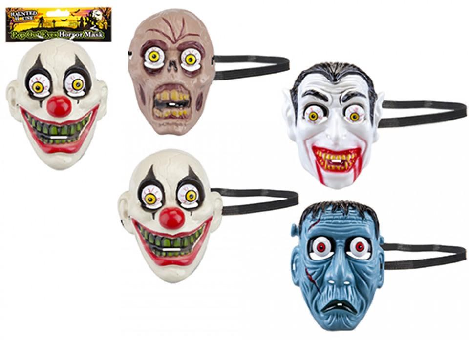HAUNTED HOUSE POP OUT EYES HORROR MASK. PI973095 \\\KD32561