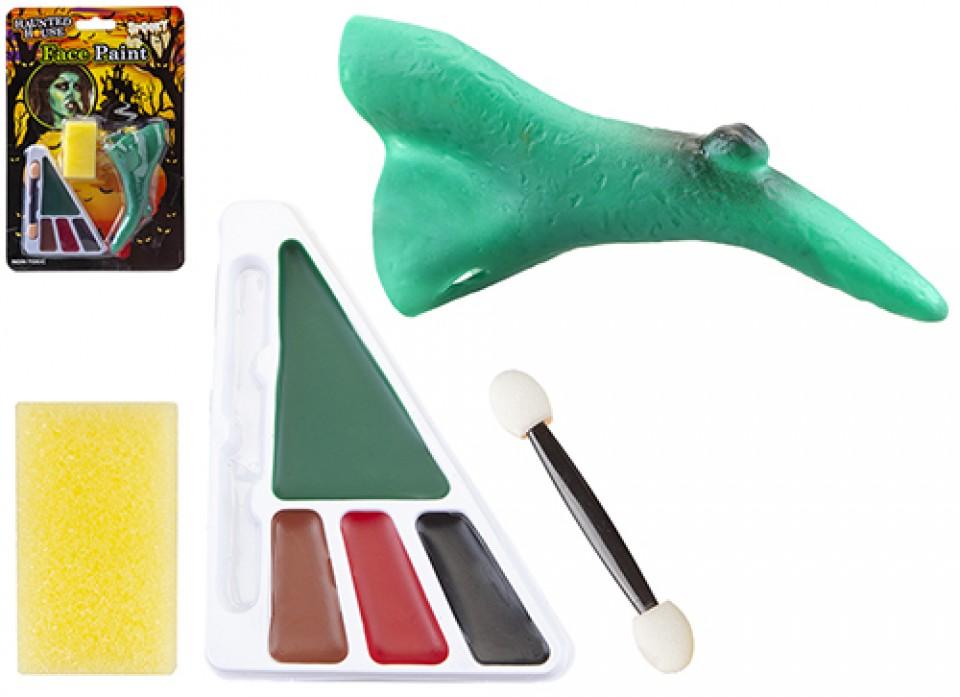 HAUNTED HOUSE WITCH MAKE UP FACE PAINT KIT. PI974050 \\\KD32579