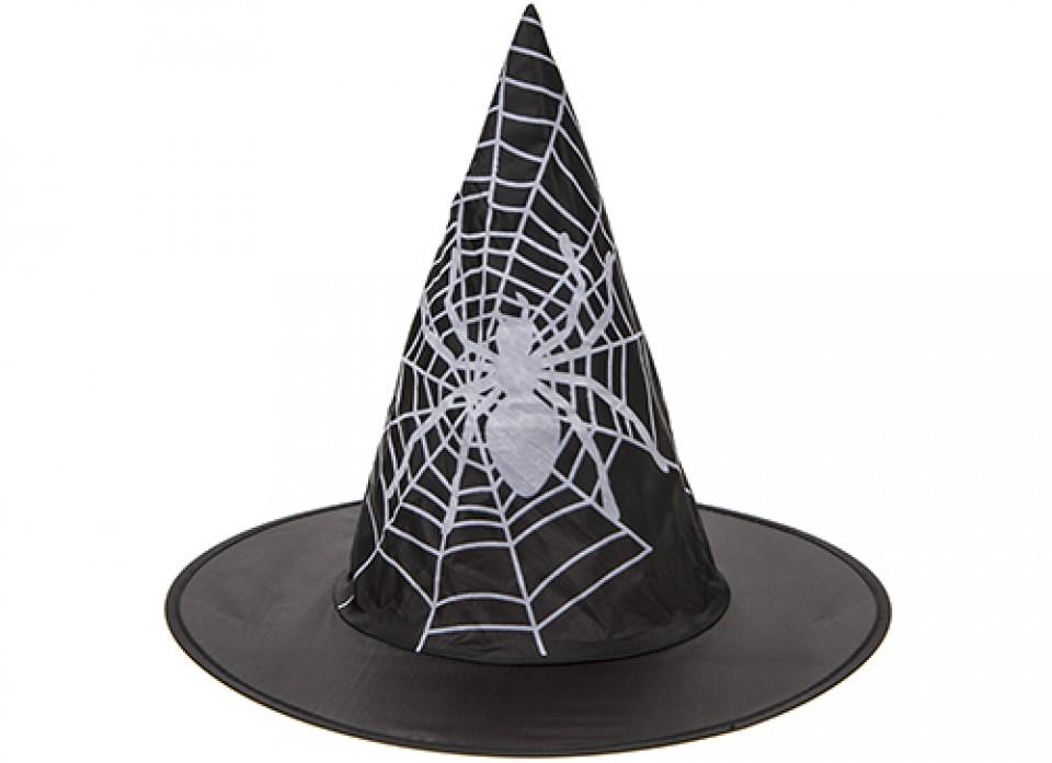 HAUNTED HOUSE CHILDS NYLON WITCH HAT BLACK. PI972002 \\\KD32587
