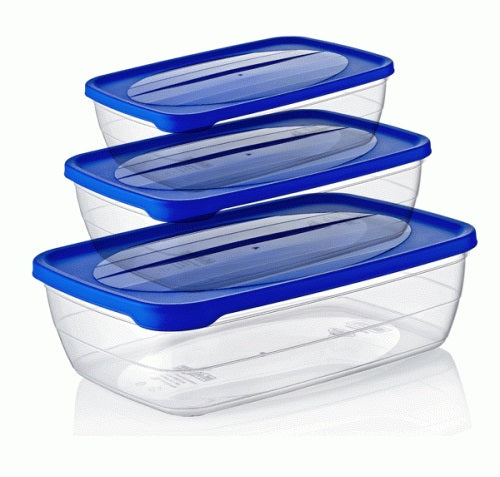HOBBY LIFE TRENDBOX RECTANGULAR FOOD CONTAINER 3/PK. 021012 \\\KD32626