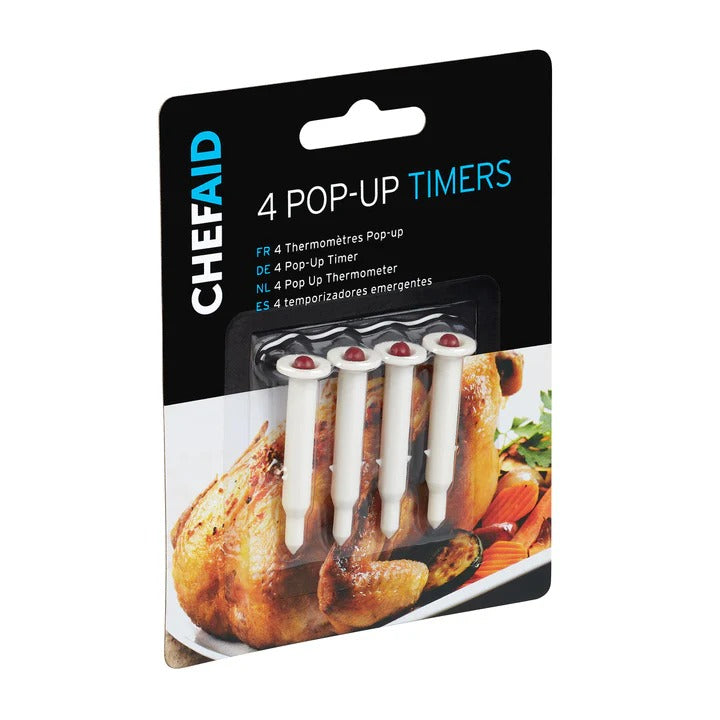 CHEF AID POP UP TIMERS 4/PK. 10E10049 \\\KD32663