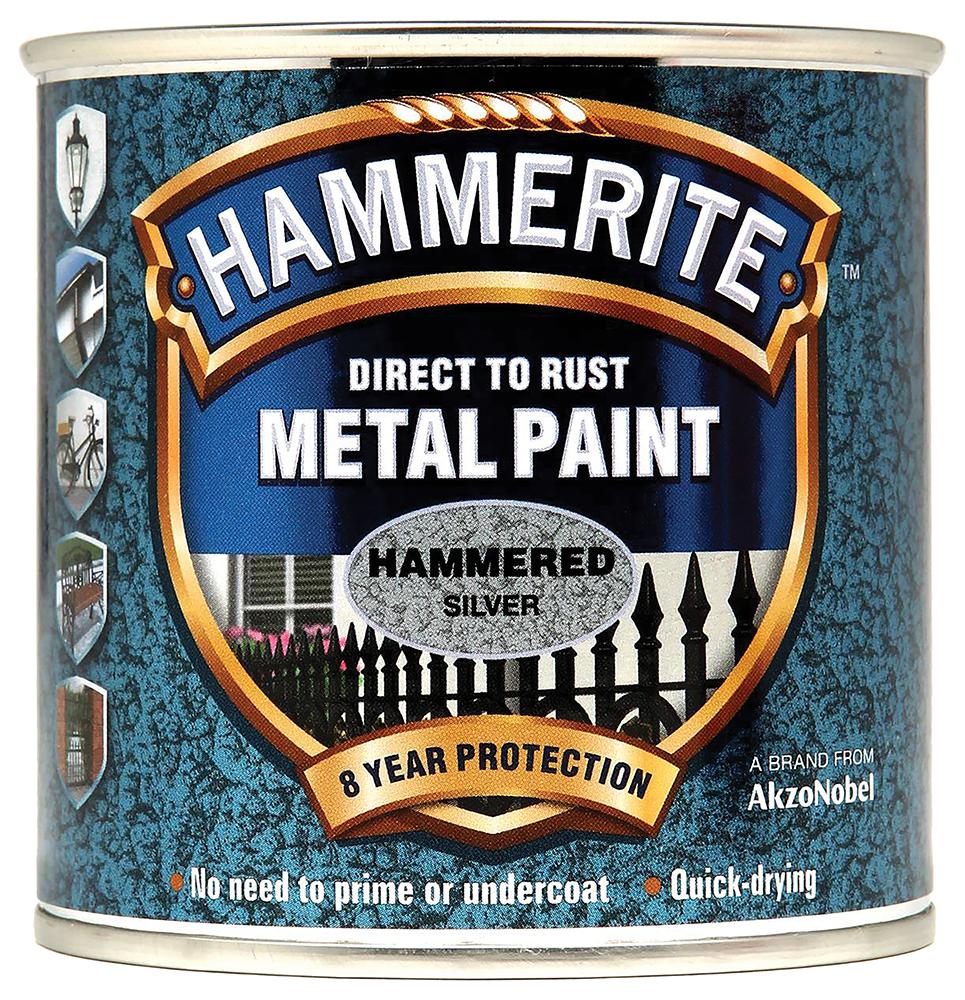 HAMMERITE HAMMERED SILVER METAL PAINT 2.5LTR. 5084801 \\\KD32785