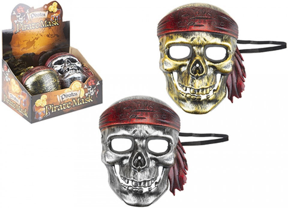 ASSORTED DESIGN PIRATE SKULL FACE MASK. PI369018 \\\KD32813
