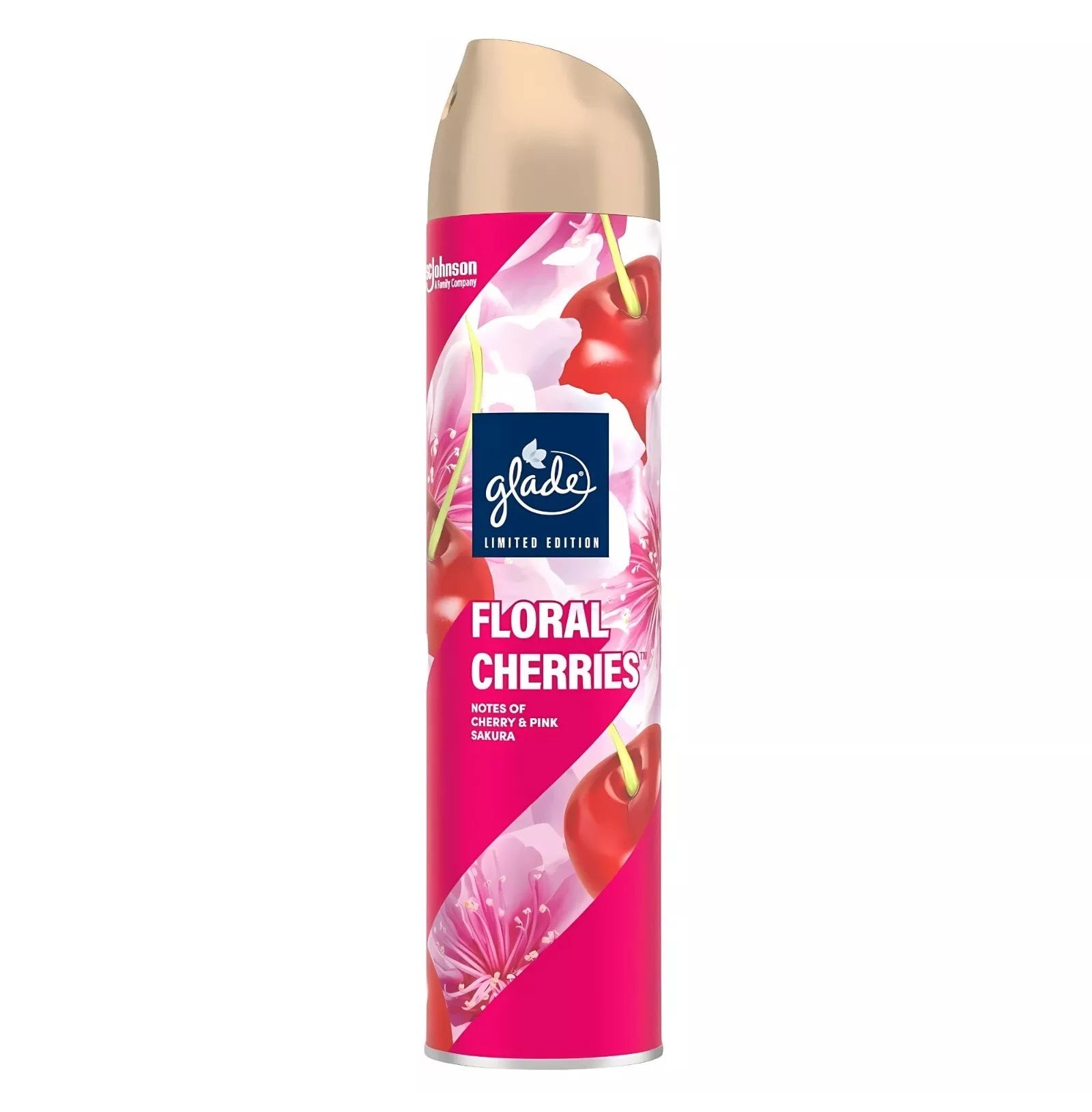 GLADE TRUESCENT AIR FRESHENER FLORAL CHERRIES 300ML. GEP \\\KD32844
