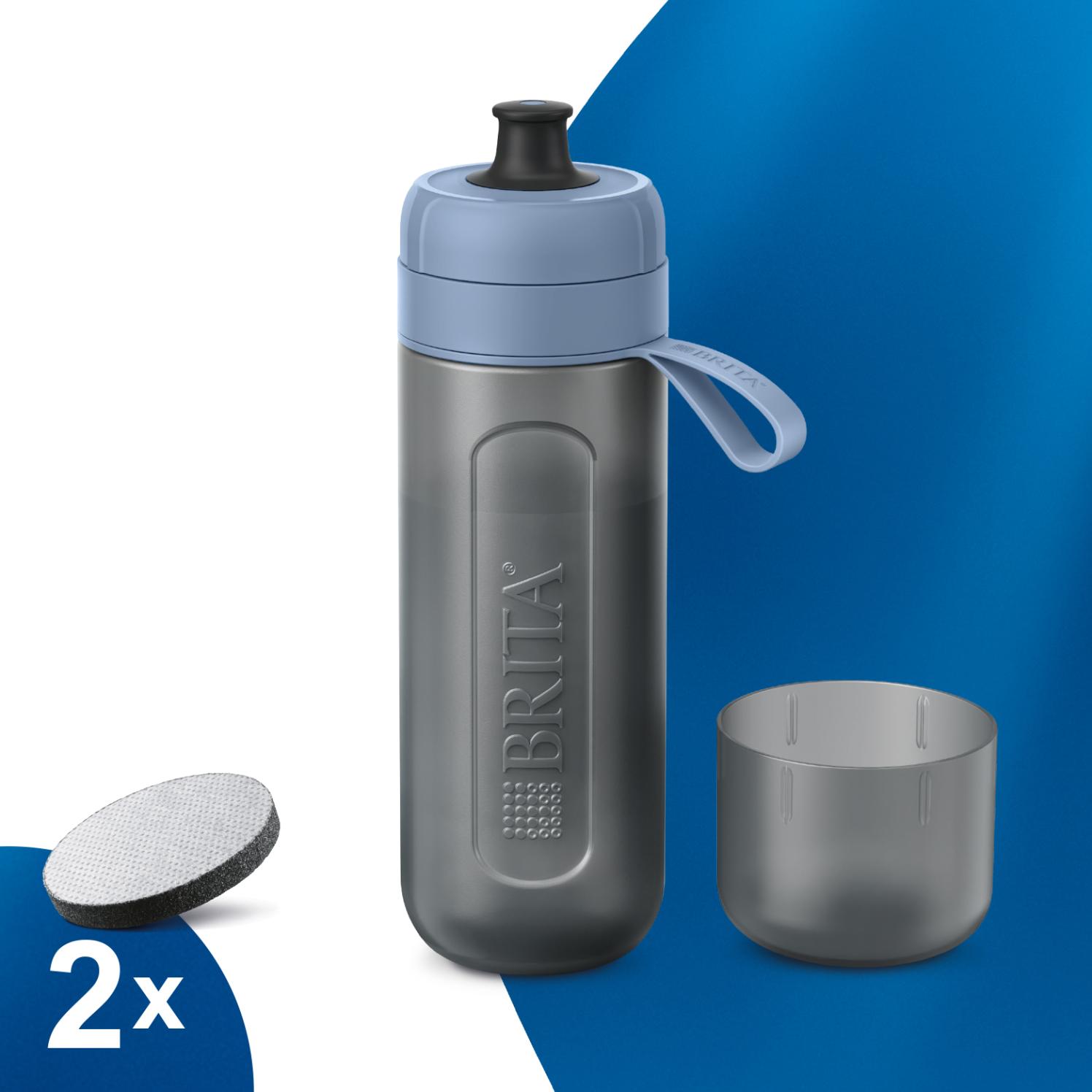 BRITA SPORTS WATER FILTER BOTTLE ACTIVE DARK BLUE 600ML. 1052250 \\\KD32859