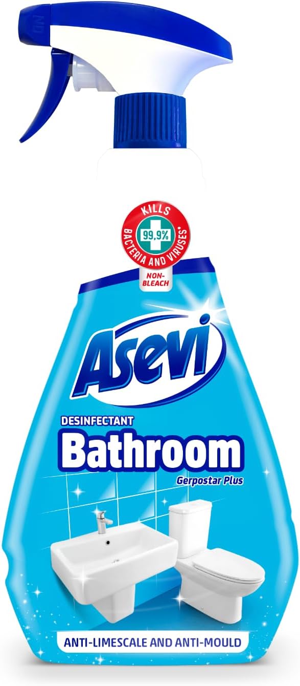 ASEVI DISINFECTANT BATHROOM CLEANER SPRAY 720ML. PTHOASE013 \\\KD32918