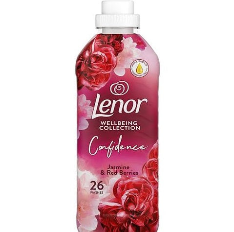 LENOR FABRIC CONDITIONER JASMINE & RED BERRIES 26 WASHES 858ML. PTHOLEN188 \\\KD32932