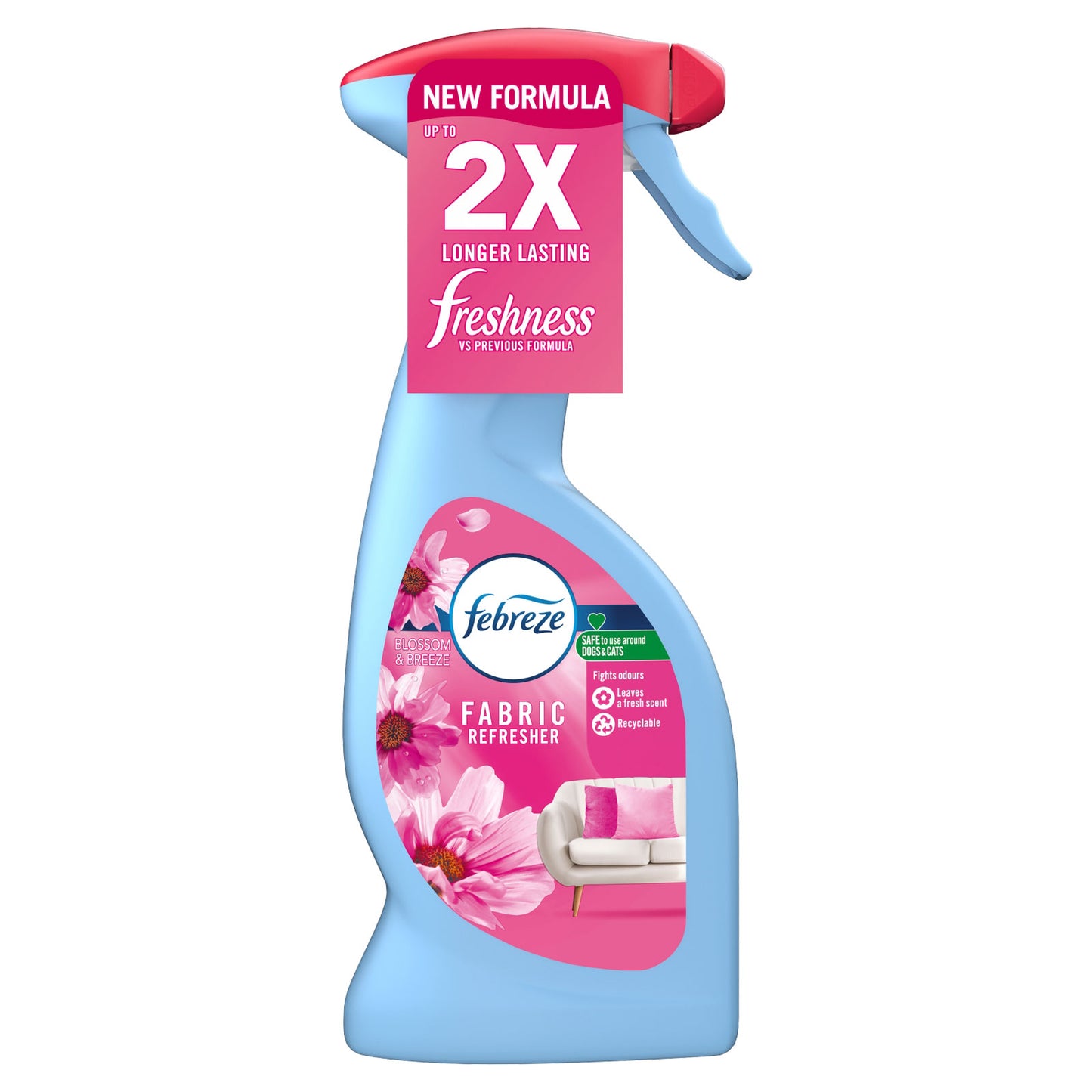 FEBREZE FABRIC REFRESHER BLOSSOM AND BREEZE SPRAY 375ML. PTHOFEB266 \\\KD32937