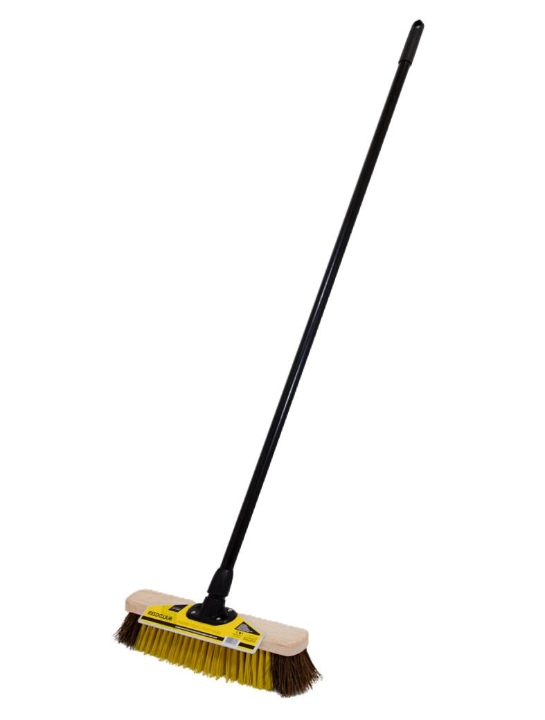 CHARLES BENTLEY BULLDOZERWOODEN UTILITY BROOM 15.9 INCH \\\KD33051