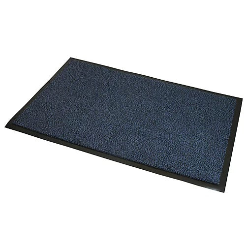 JVL COMMODORE BARRIER MAT 120CM X 170CM - BLUE/ BLACK \\\KD33070