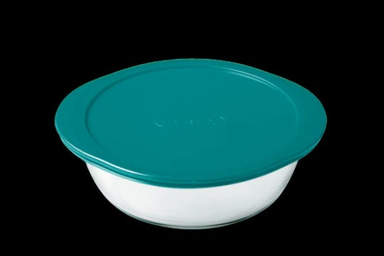 PYREX COOK & STORE ROUND GLASS DISH WITH LID 1LTR. 207P000 \\\KD33110