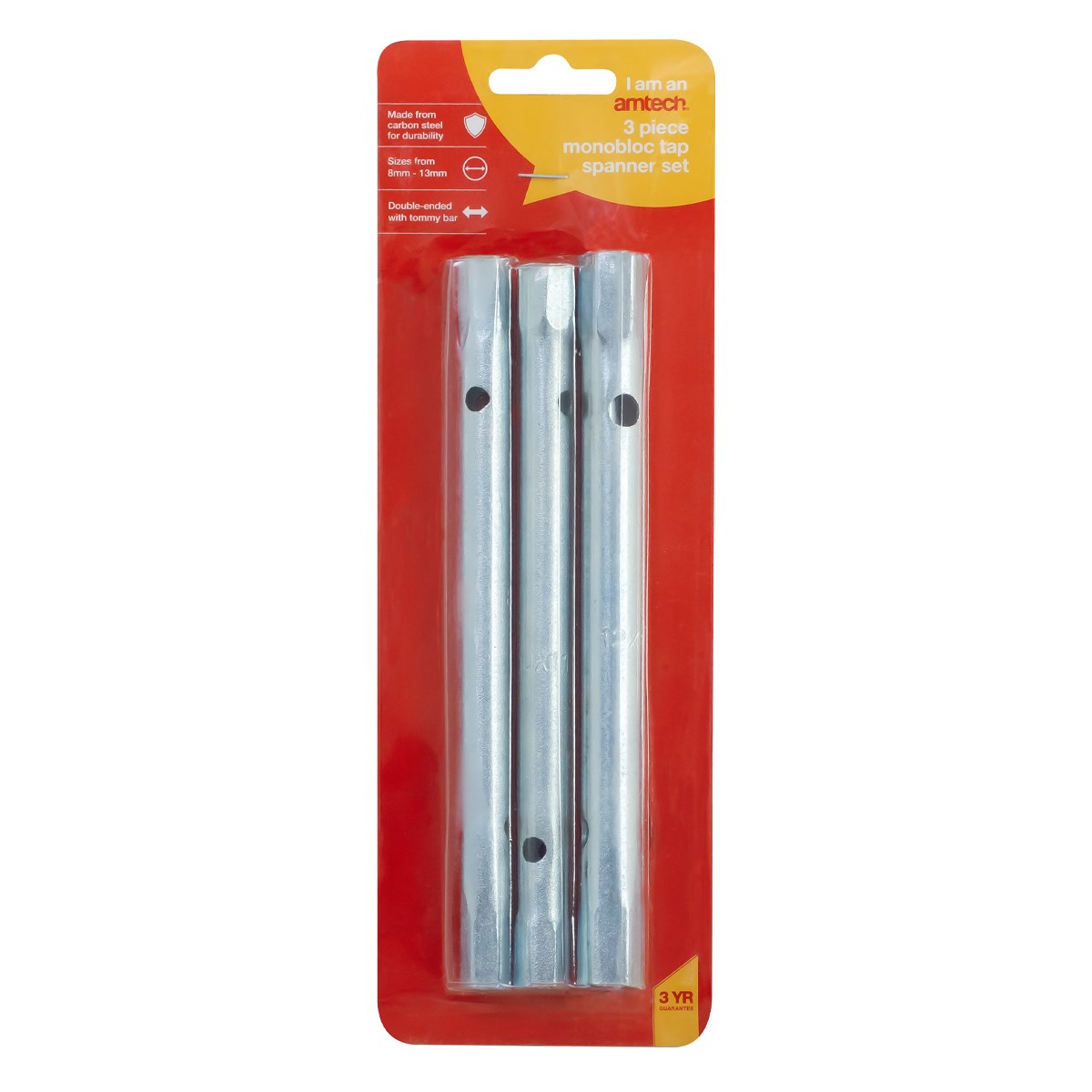 AMTECH 3PCS MONOBLOC TAP SPANNER SET. AMK1155 \\\KD33130